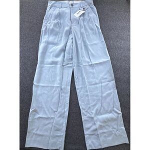 A New Day Pants Womens Sz 6 Regular Light Blue High Rise Relaxed Hip & Thigh